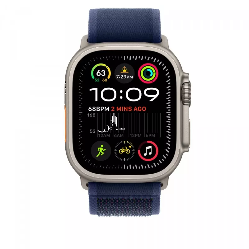 Mėlyna Trail Loop 49 mm - M/L - Natural Titanium Finish