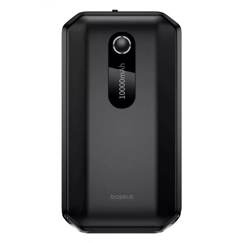 Baseus BS-CH001 - starteris, boosteris 10000 mAh 12V (1000 A / 500 A) + krokodilo spaustukai (juoda)