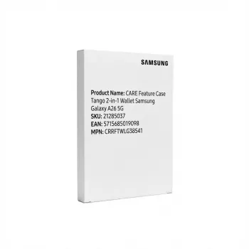 PanzerGlass 2-in-1 dėklas-piniginė Samsung Galaxy A26 5G — Tango funkcinis dėklas, apsauginis dangtelis su kortelių saugykla