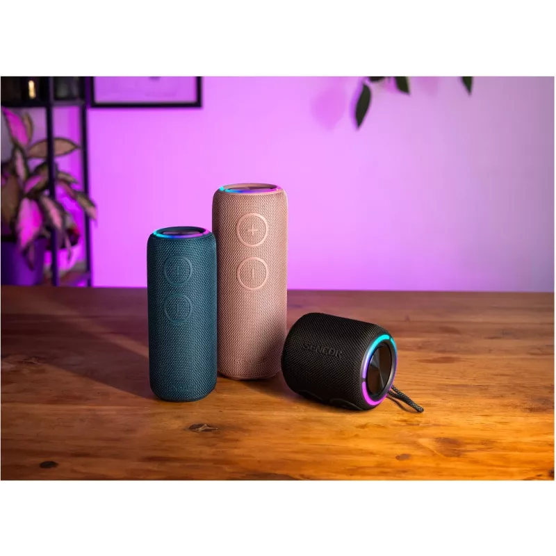 Bluetooth garsiakalbis SIRIUS 2 Juoda galia 20W