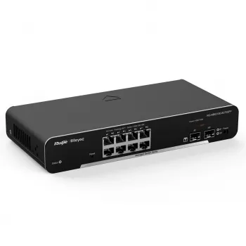 Ruijie Networks RG-NBS3100-8GT2SFP tinklo komutatorius valdomas L2 Gigabit Ethernet (10/100/1000) juodas