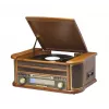 DENVER MCR-50 MK3 stiprintuvas, kasetinis CD/MP3 grotuvas, skaitmeninis grotuvas, patefonas, radijas, skaitmeninis įrašymas, 5W