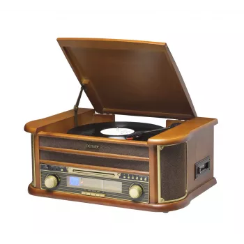 DENVER MCR-50 MK3 stiprintuvo kasetinis CD/MP3 grotuvas skaitmeninis grotuvas patefonas radijas skaitmeninis įrašymo įrenginys 5W