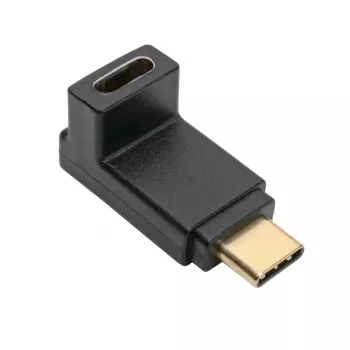 Tripp Eaton Tripp Lite serijos USB C į USB Type C adapteris / keitiklis stačiu kampu M/F 10 Gbps 3 A – USB adapteris – 24 kontaktų USB-C (M)