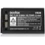 Įkraunama kameros baterija Godox VB-26B, skirta V1 ir V860III, 2600 mAh