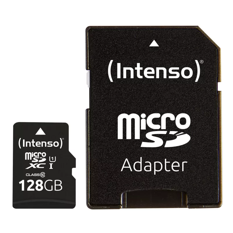Intenso 128 GB microSDXC UHS-I Class 10 atminties kortelė