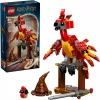 Sukonstruojamas LEGO Fawkes'as – Dumbledore Fenikso modelis 76448, 299 detalės, 160 mm aukštis, amžius 8+