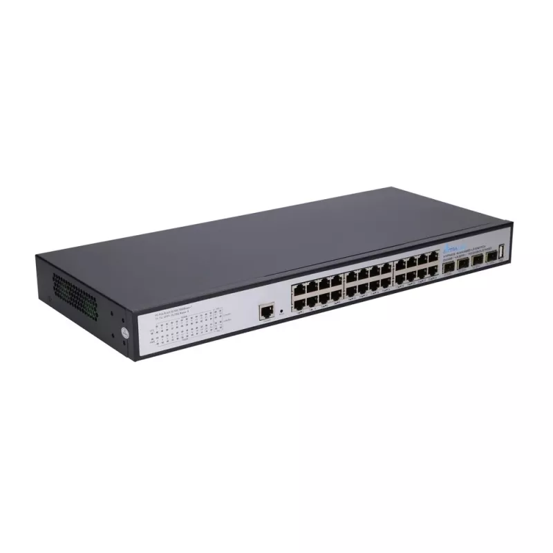 Extralink Hypnos jungiklis, 24x RJ45 1000Mb/s, 4x SFP+, L3, valdomas