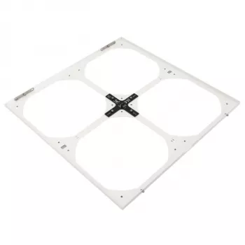 Radiatoriaus ventiliatoriaus rėmas Watercool MO-RA IV 400 — suderinamas su 200 mm ventiliatoriais, baltas