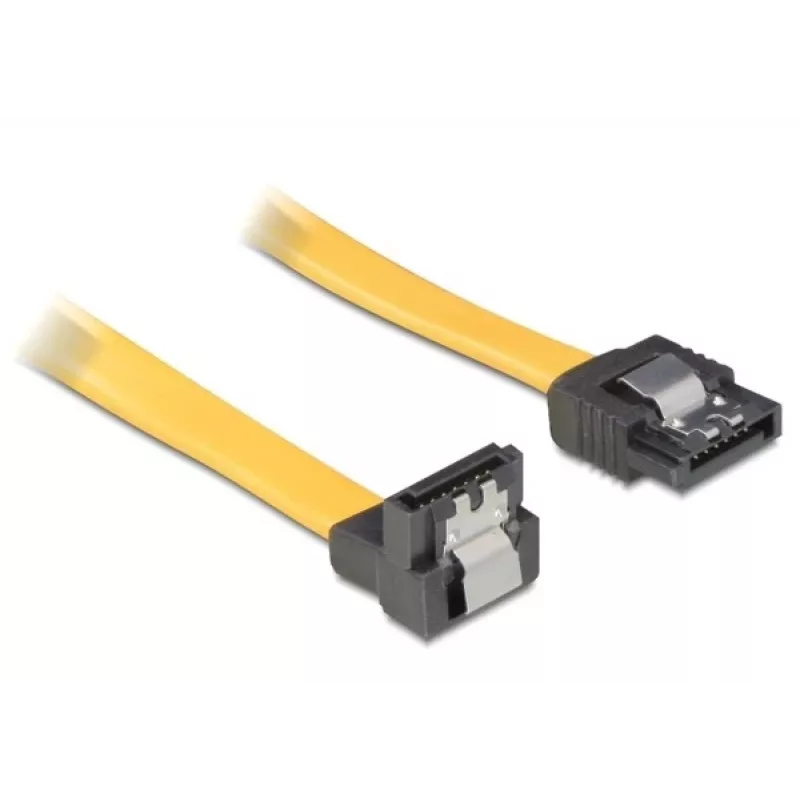 SATA laidas DeLOCK 82479 0,5 m geltonas