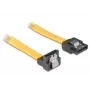SATA laidas DeLOCK 82479 0,5 m geltonas