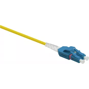 Tinklo kabelis Helos LWL Patch Cable Uniboot LC/LC Duplex 9/125µm OS2 5,0 m juodas
