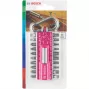Atsuktuvo antgalių rinkinys Bosch 2607002821 — 21 vnt.: Torx, Phillips, Pozidriv, Hex