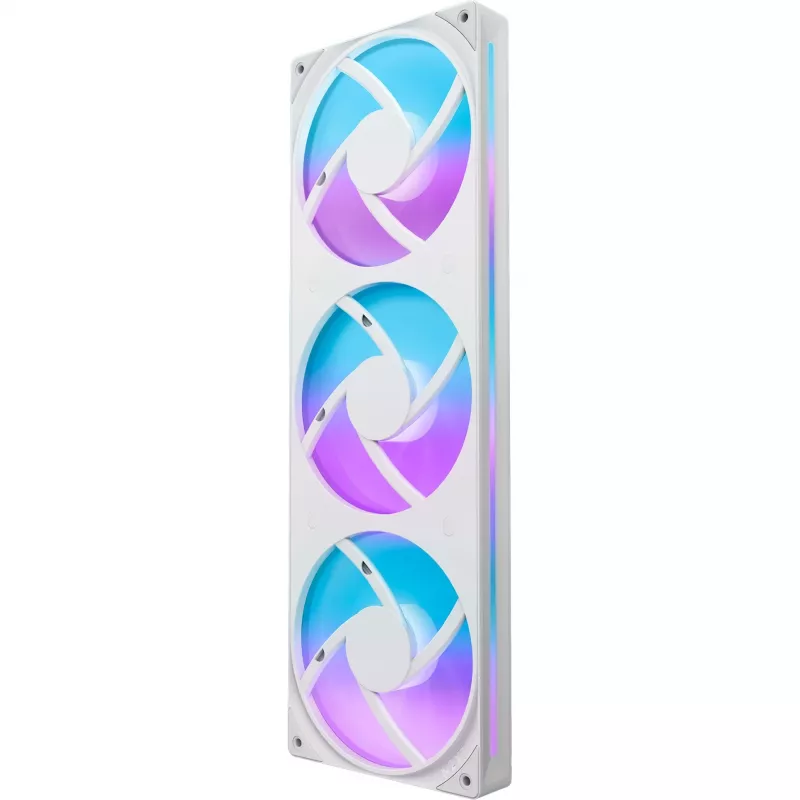 NZXT F360 RGB Core 120mm ARGB 3 vnt. rinkinys, baltas