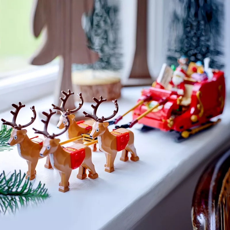 LEGO Seasonal Kalėdų Senelio rogių rinkinys 40499