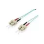 Equip SC/SC optinio pluošto jungiamasis kabelis, OM3, 5.0m, 5 m, OM3, SC, SC