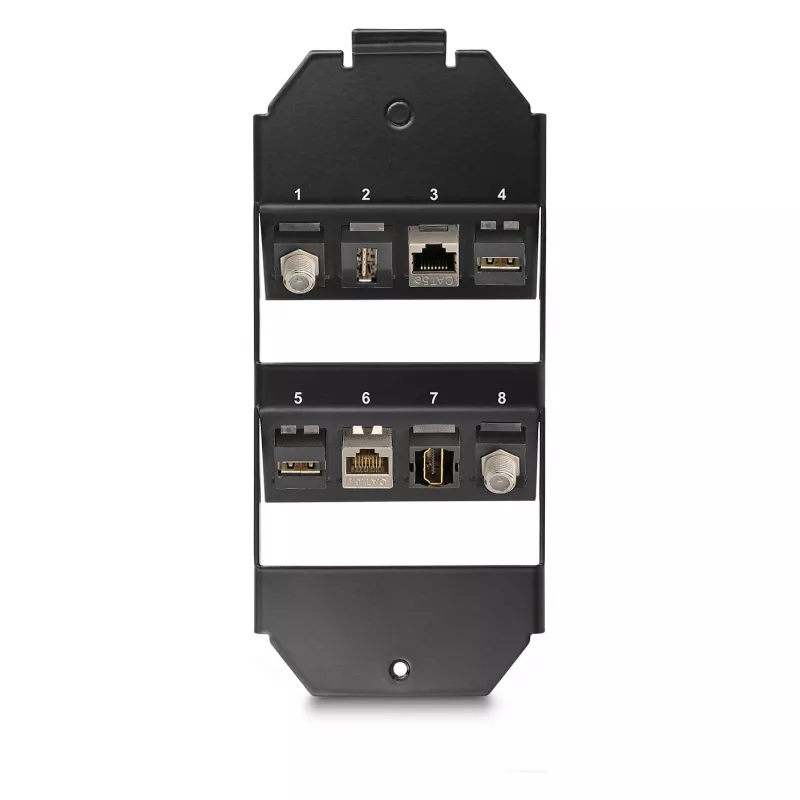 Montavimo rinkinys DeLOCK 88062 juodas metalas