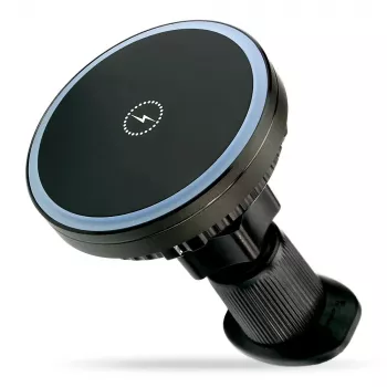 Automobilinis laikiklis-kroviklis everActive MC-W15 PRO 15W — belaidžio įkrovimo automobilinis laikiklis