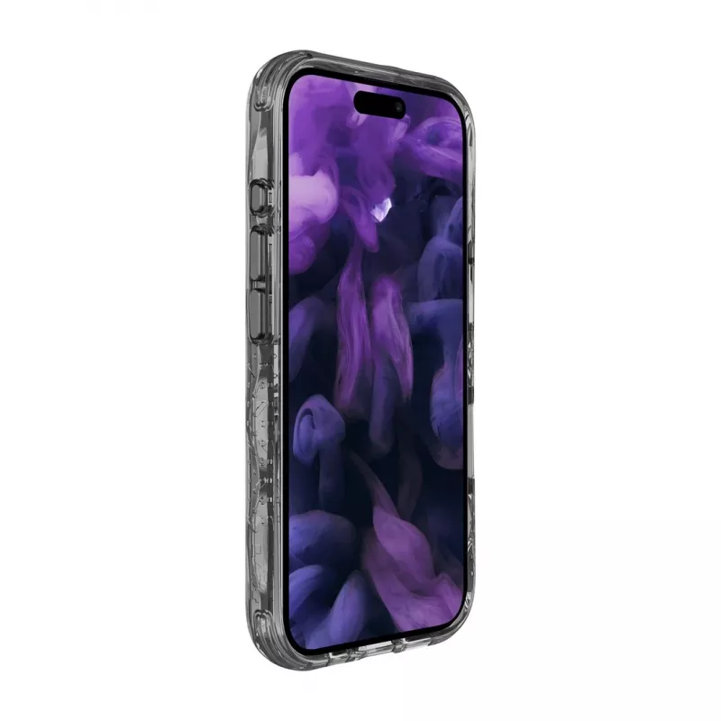 Dėklas LAUT CRYSTAL MATTER X iPhone 16 Pro Max permatomas juodas