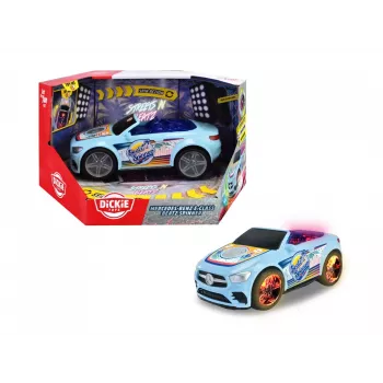 Car Dickie Toys Mercedes-Benz E-Class Beat Spinner Blue 3 AA Batteries