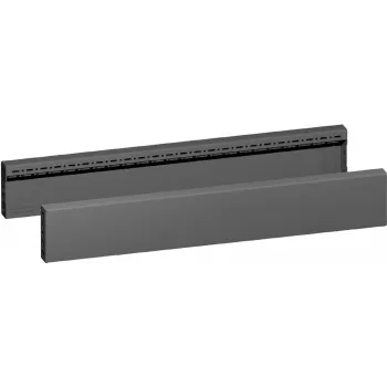 Apdailos plokštė Rittal VX 8660.034 Juoda Plienas 800mm Gylis 100mm Aukštis
