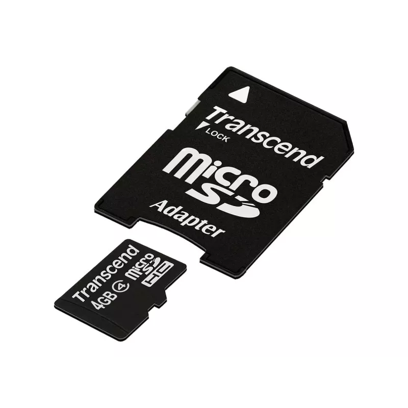 „Flash“ atmintis Transcend 4 GB microSDHC Class 4 TS4GUSDHC4