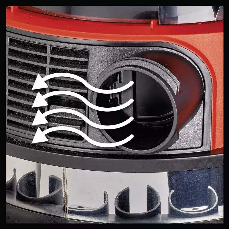 Einhell 2347140 rankinis dulkių siurblys 30 l juodas