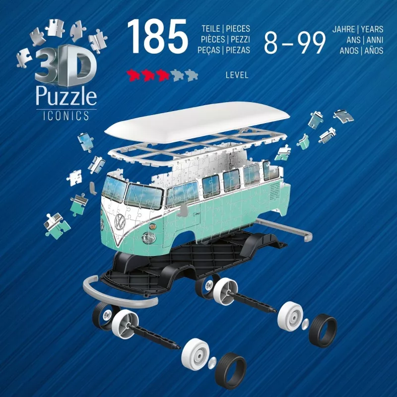 Dėlionė Ravensburger Volkswagen T1 162 dalys