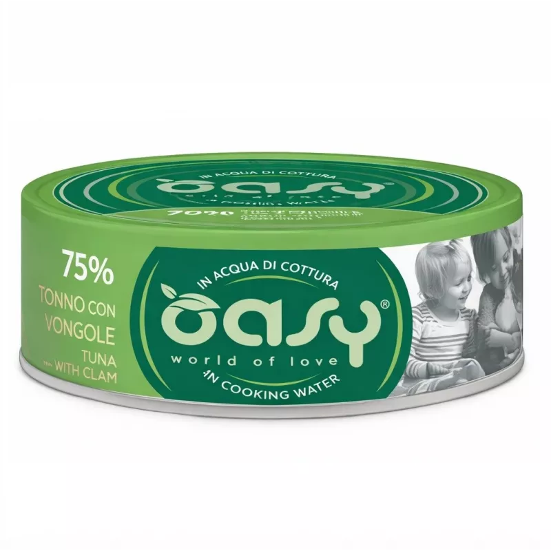 Oasy More Love tunas su moliusku 70g
