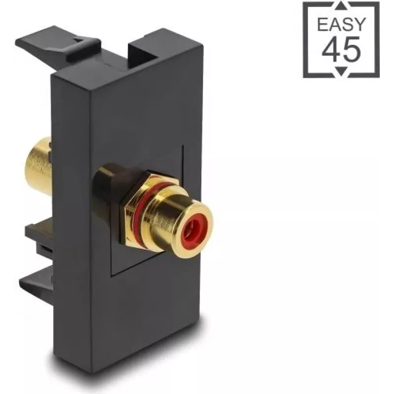 „Cinch“ (RCA) lizdo modulis DELOCK 90964 auksuotas