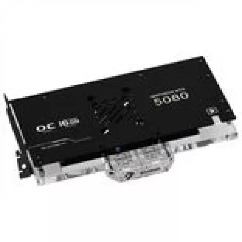 GPU vandens blokas Barrow, skirtas ASUS ROG TUF 5080 / 5070 Ti — juodas
