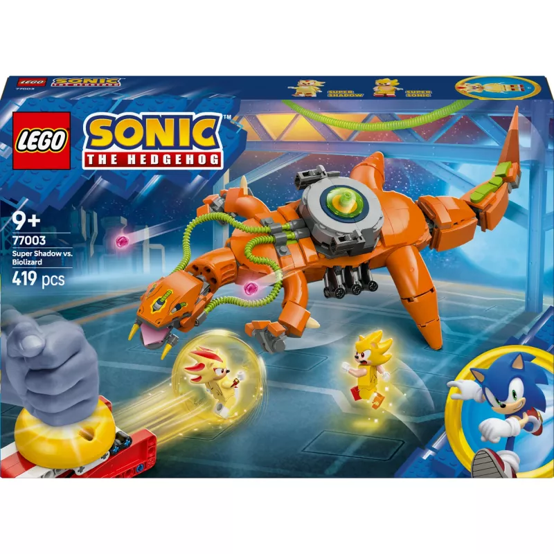 LEGO SONIC THE HEDGEHOG 77003 Super Shadow vs. Biolizard
