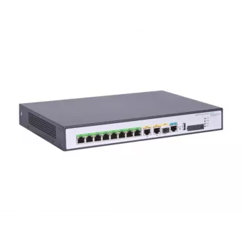 Hewlett Packard Enterprise HPE FlexNetwork MSR958X - maršrutizatorius 8 prievadų komutatorius - 1GbE - WAN prievadai: 6 - Wi-Fi - montuojamas stelaže (S0P11A)