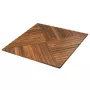 ARTELEGNO riešutmedžio medinė lėkštės padėklas 33 cm