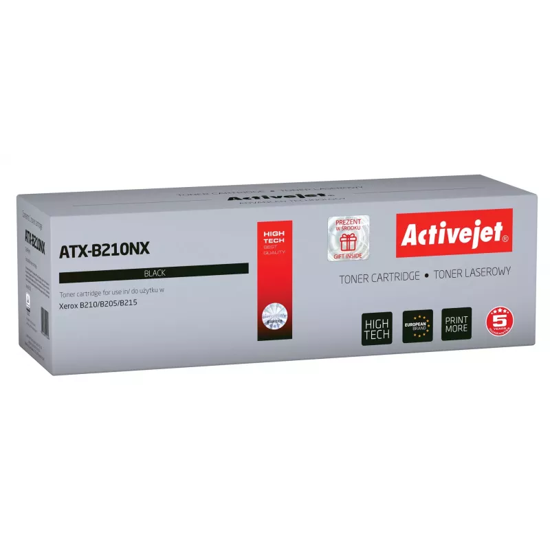 Activejet ATX-B210NX toneris (pakaitalas Xerox 106R04348; Supreme; 3000 puslapių; juodas)
