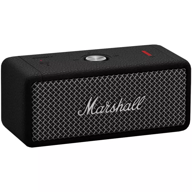 Nešiojamas Bluetooth garsiakalbis Marshall Emberton II Juoda Steel — kompaktiško dizaino, belaidis garsas
