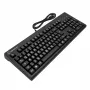 Mechaninė klaviatūra LogicKeyboard XL-Print White on Juoda TITAN DE PC — vokiškas išdėstymas
