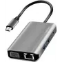 LogiLink dokavimo stotelė LogiLink USB 3.2 Gen 1 USB-C 7 prievadų UA0410