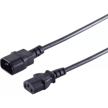 Maitinimo laidas juodas 2m S/CONN 60009