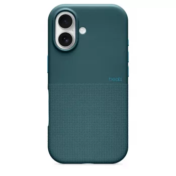 Tvirtas telefono dėklas Apple Beats, skirtas iPhone 17 su MagSafe ir kameros valdymu, mėlynas, tinka 16 cm (6,3 col.) ekranui