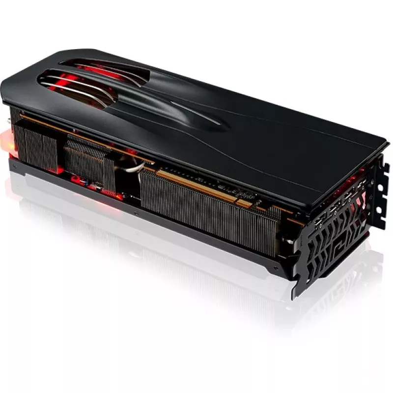 Powercolor keičiama galinė plokštė RX 7900er Red Devil plast retail