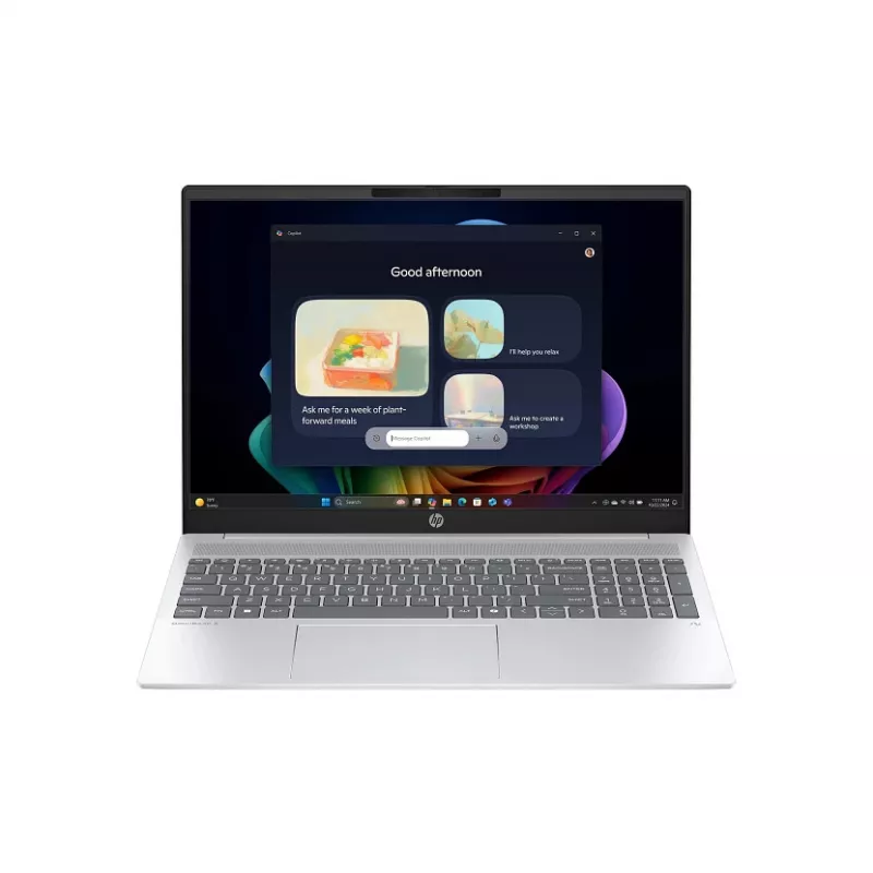 HP OmniBook 5 AI 16-ag1222nw Ryzen AI 5 340 162K Touch IPS 300nits AG 16GB LPDDR5x-750 SSD512 Radeon 840M Cam 1080p 59Wh Win11 Glacial Sidabrinė 2Y