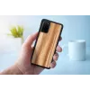 Telefono dėklas man and wood Galaxy S20+ cappuccino Juoda – apsauginis išmaniojo telefono dangtelis