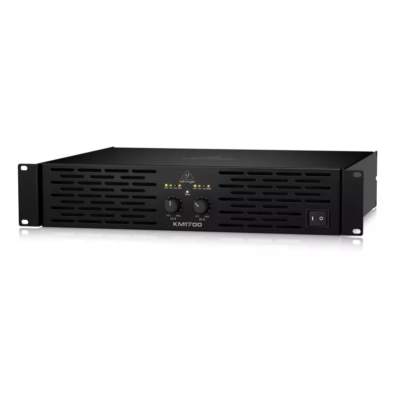Behringer KM1700 garso stiprintuvas, skirtas scenai / pasirodymams, juodas