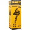 Grandininis pjūklas DeWALT DCM565N-XJ — belaidis, maitinamas baterijomis, 30 cm juosta, 5 Ah baterijos talpa, 0,14 L alyvos bakelis