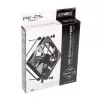 Noiseblocker NB-JuodaSilent Pro 140mm korpuso ventiliatorius - Juodas
