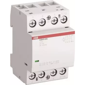 ABB ESB40-40N-06 instaliacinis kontaktorius 4 NO/0 NC, 230 V AC/DC (1SAE341111R0640)