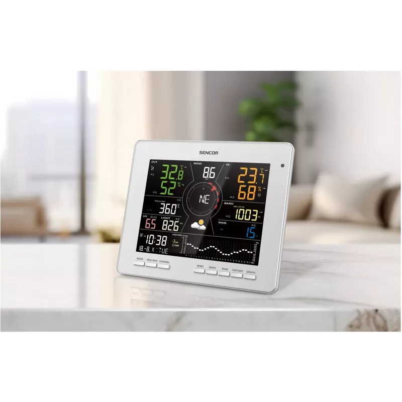 SWS 16600 WiFi 7-in-1 orų stotelė