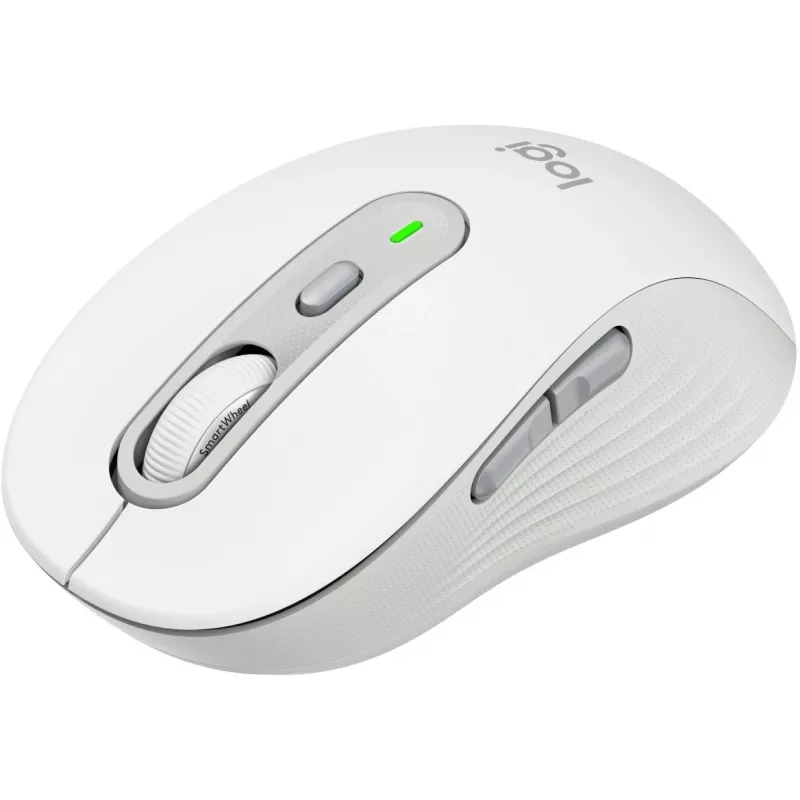 Logitech MK950 Signature Slim klaviatūra su pele, biuro RF + Bluetooth, QWERTZ vokiškas, grafito/baltos spalvos