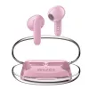 Bluetooth ausinės Awei T85 ENC TWS rožinės